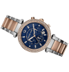 Michael Kors Women's MK6141 RoseGold-silver Tone Chronograph BLUE DIAL watch