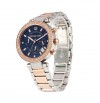 Michael Kors Women's MK6141 RoseGold-silver Tone Chronograph BLUE DIAL watch