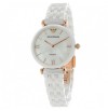 Original Armani AR1486 women/ladies ceramic white colour slim watch.NEW MODEL