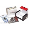 Imported Tissot Couturier Black Dial Silver And Rosegold Chain Watch For Men