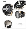 Diesel DZ7313 New Original * MR DADDY 2.0 SBA Super Oversized 57 * Men's Watch