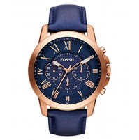 Fossil Analog Blue Dial Men's Watch - FS4991