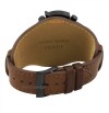 GUESS W0480G2 Rover Chronograph Cuff Watch for Men with Brown Leather Strap