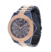 GUESS Women's W0231L6 Iconic Blue Multi-Function Blue and Rose Gold.sale 2017