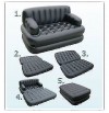 New Bestway 5 in1 Inflatable Sofa Air Bed Couch With Free Electric Pump